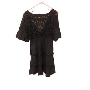 Mini black Bebe dress